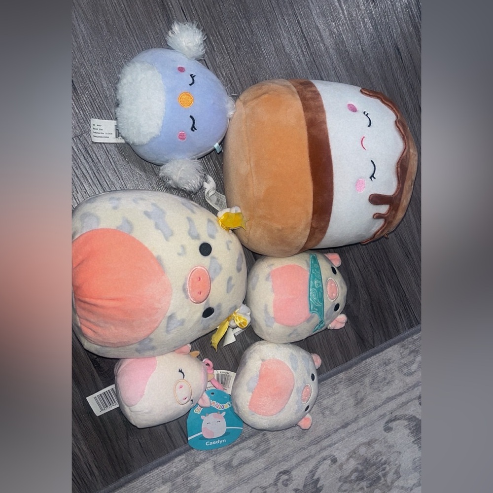 Squishmallows Plush Toy Bundle